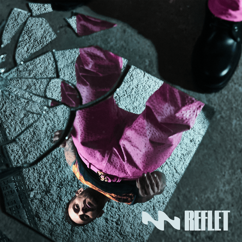 Album cover art for "Reflet" by M. Pokora