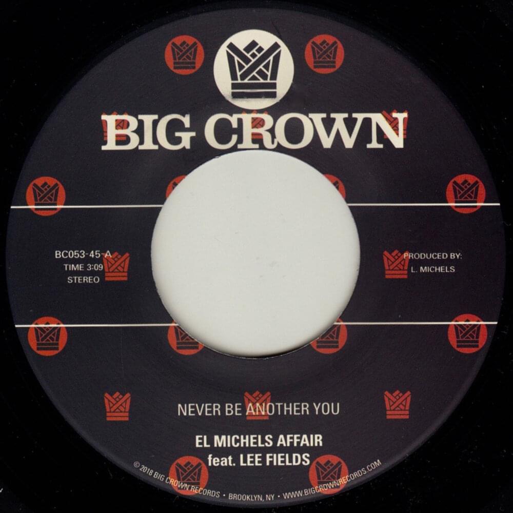 Cover image for Never Be Another You (Reggae Remix) / Never Be Another You (Reggae Remix Dub)