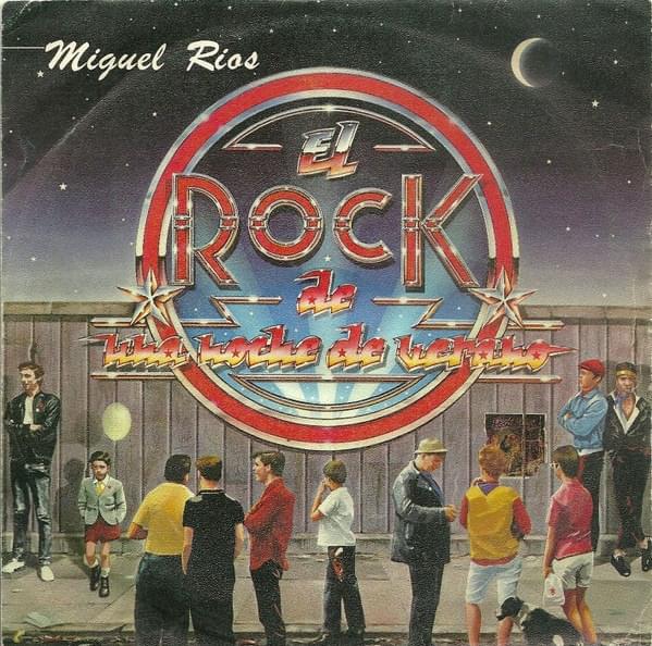 Album cover art for "El Rock De Una Noche De Verano" by Miguel Ríos