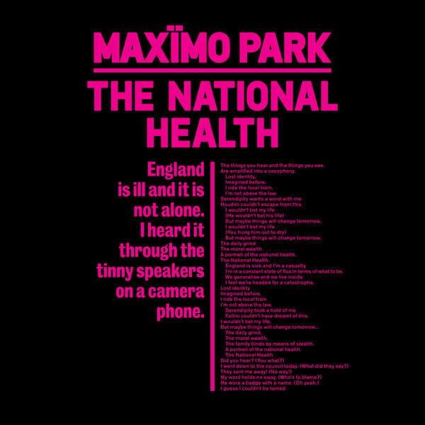 Album cover art for "The National Health" by Maxïmo Park