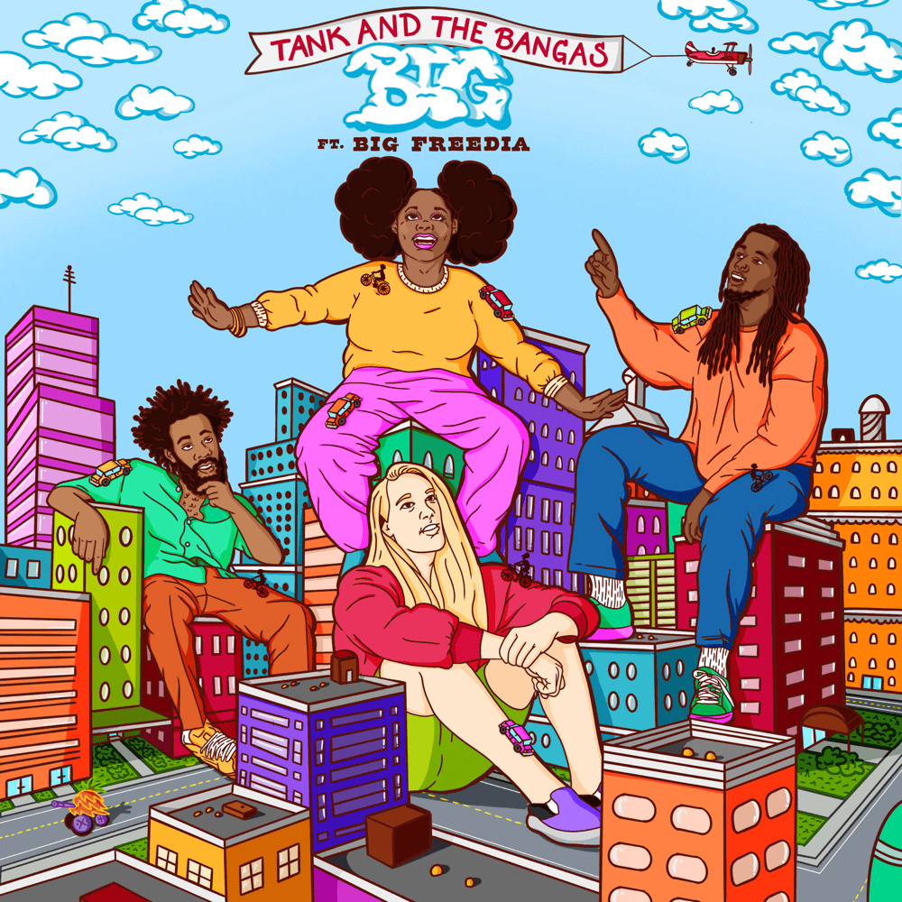 Album cover art for "Big" by Tank and the Bangas
