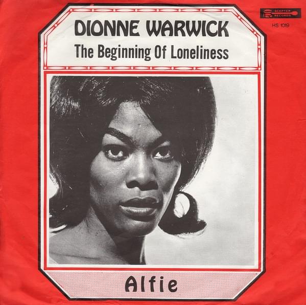 Album cover art for "Alfie" by Dionne Warwick