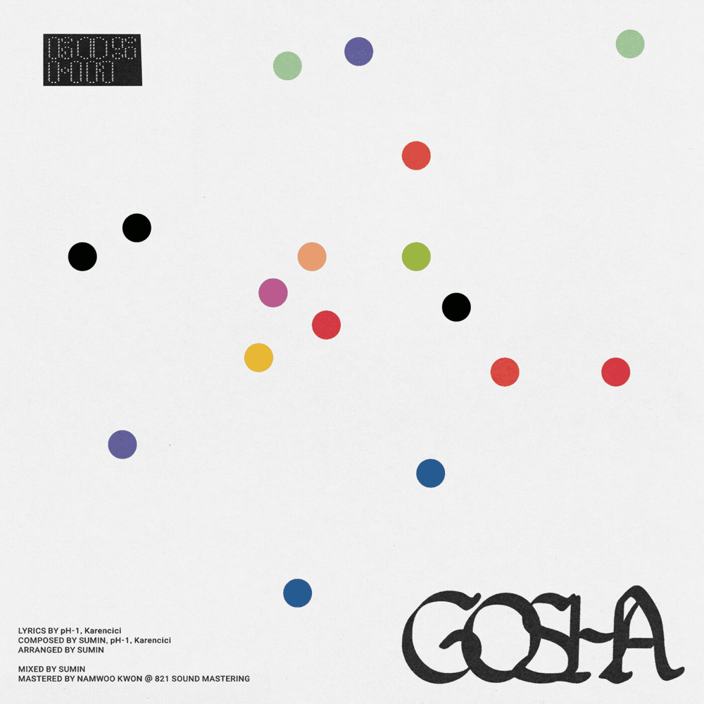 Album cover art for "GOSHA" by ​pH-1 & Karencici