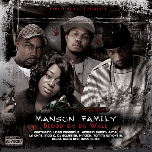 Album cover art for "We Represent" by Manson Family & Lord Infamous & Indo G
