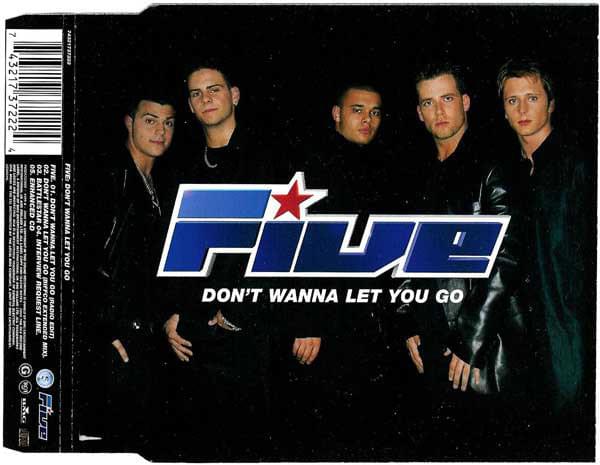 Album cover art for "Don’t Wanna Let You Go" by Five