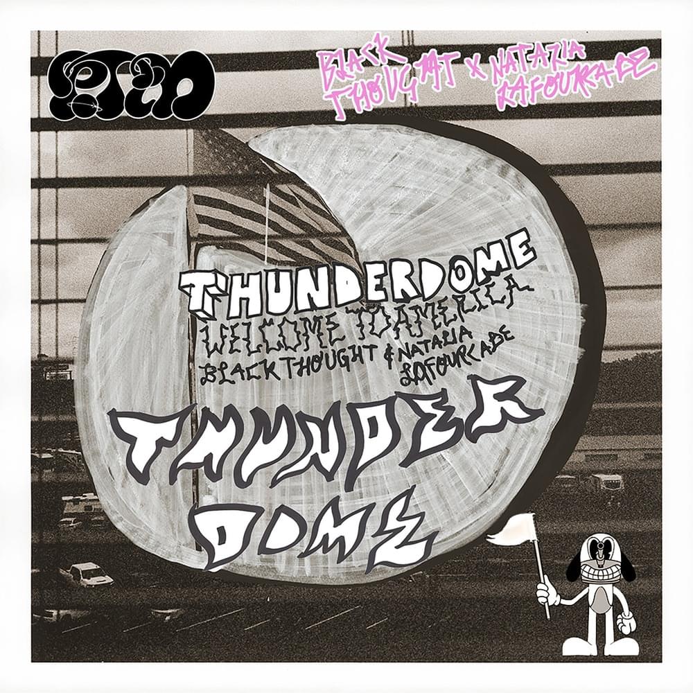 Album cover art for "Thunderdome [W.T.A.]" by Portugal. The Man & Black Thought & Natalia Lafourcade