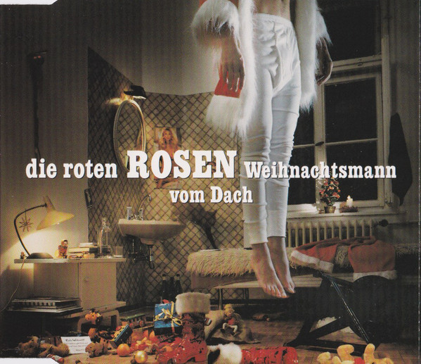 Album cover art for "Weihnachtsmann vom Dach" by Die Toten Hosen