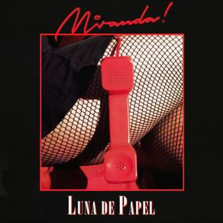 Album cover art for "Luna de Papel" by Miranda!