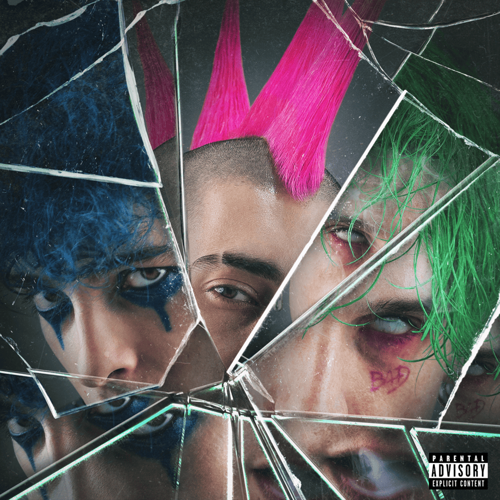 Album cover art for "AUTODISTRUTTIVO" by LA SAD
