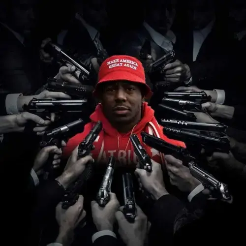 Album cover art for "Menace 2 Society" by Bryson Gray