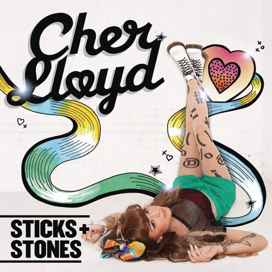 Album cover art for "Over The Moon" by Cher Lloyd
