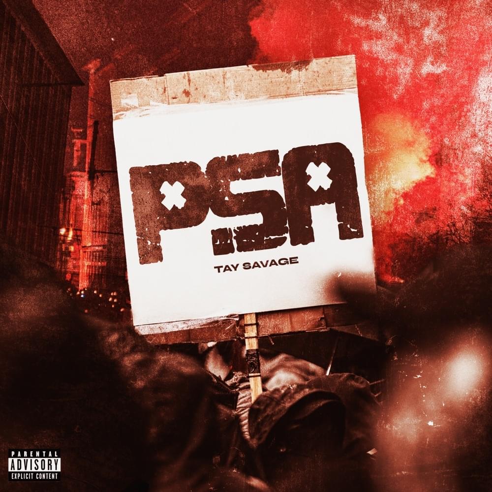 Album cover art for "PSA" by Tay Savage