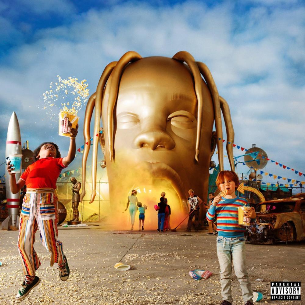 Album cover art for "Travis Scott - COFFEE BEAN (Tradução em Português)" by Genius Brasil Traduções