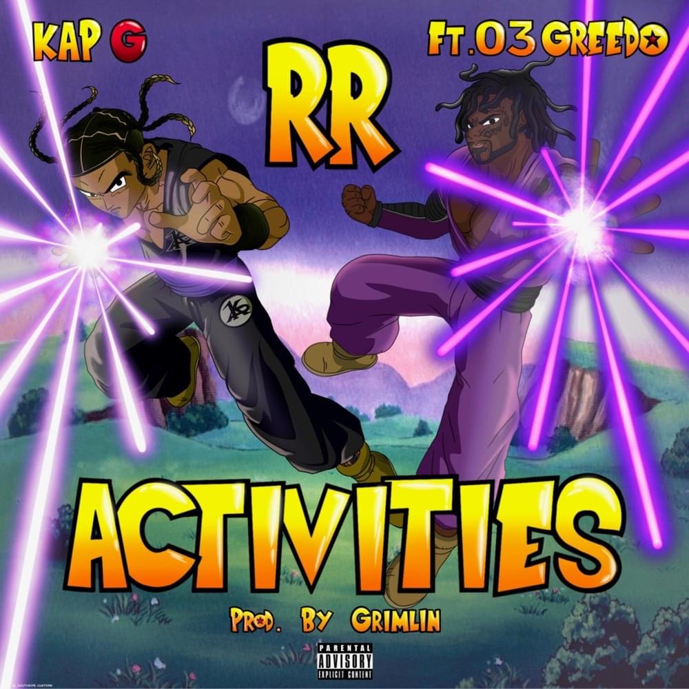 Album cover art for "RR Activities" by Kap G
