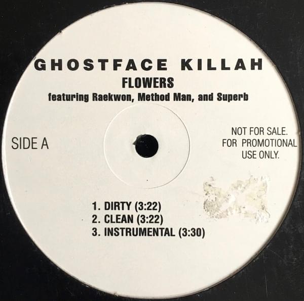 Album cover art for "Flowers (Original Version)" by Ghostface Killah & Raekwon & Method Man & Lord Superb