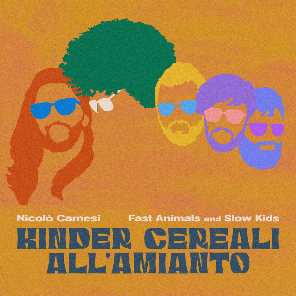 Album cover art for "Kinder Cereali all’amianto" by Nicolò Carnesi