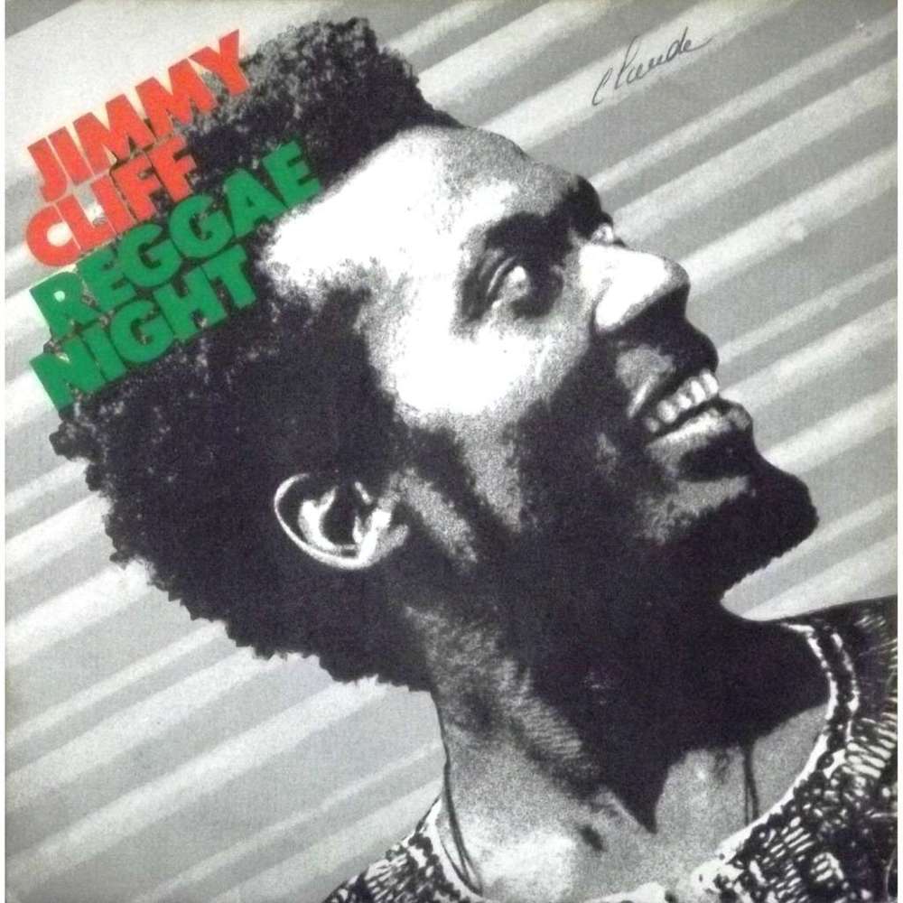 Album cover art for "Reggae Night" by Jimmy Cliff