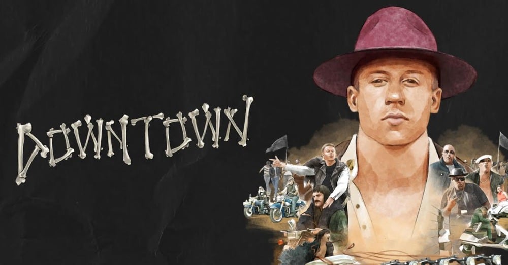 Album cover art for "Downtown (Clean)" by Macklemore & Grandmaster Caz & Kool Moe Dee & Grandmaster Melle Mel & Eric Nally