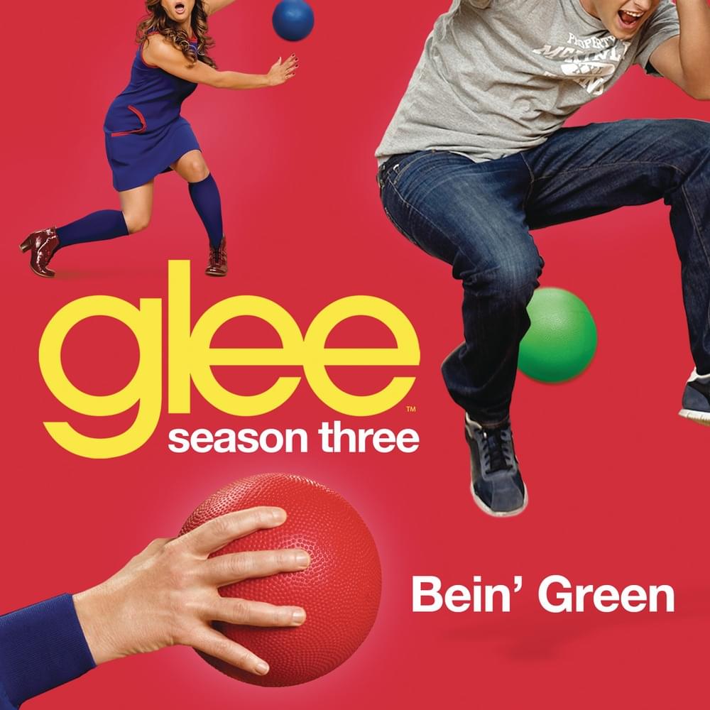Album cover art for "Bein’ Green" by Glee Cast