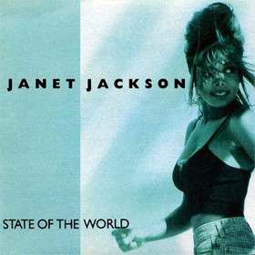 Album cover art for "State of the World" by Janet Jackson