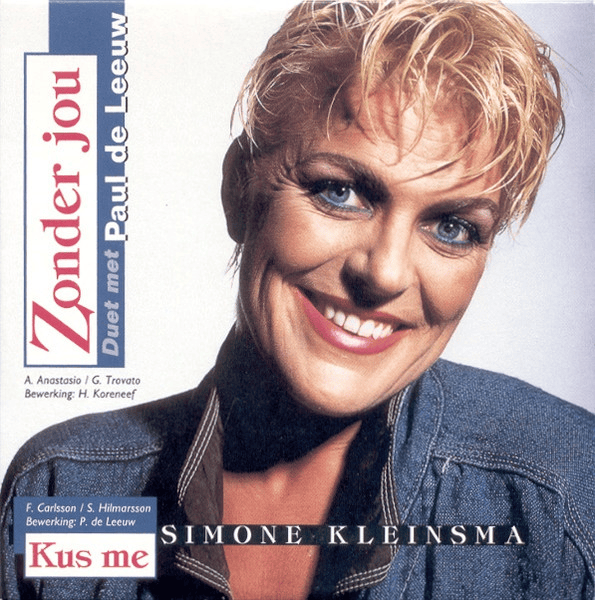 Album cover art for "Zonder Jou" by Paul de Leeuw