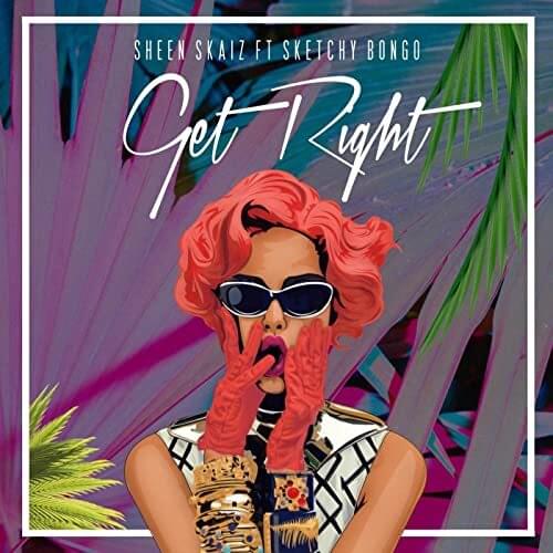 Album cover art for "Get Right" by Sketchy Bongo