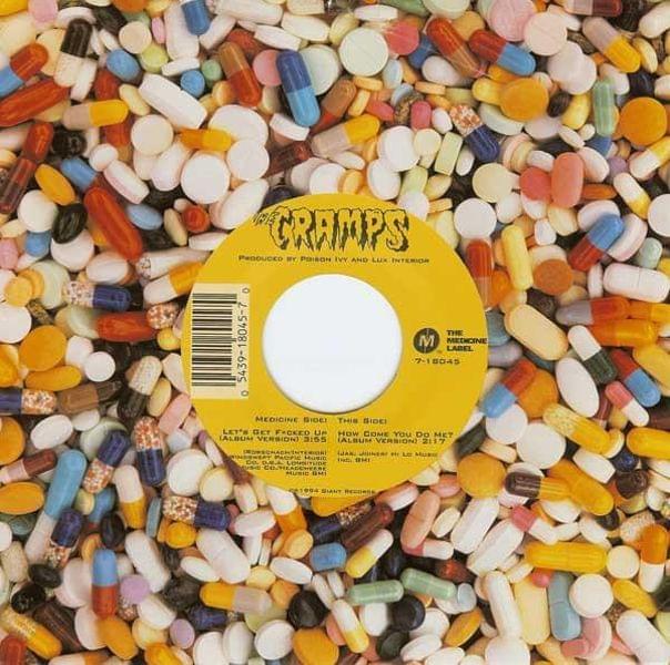Album cover art for "How Come You Do Me?" by The Cramps