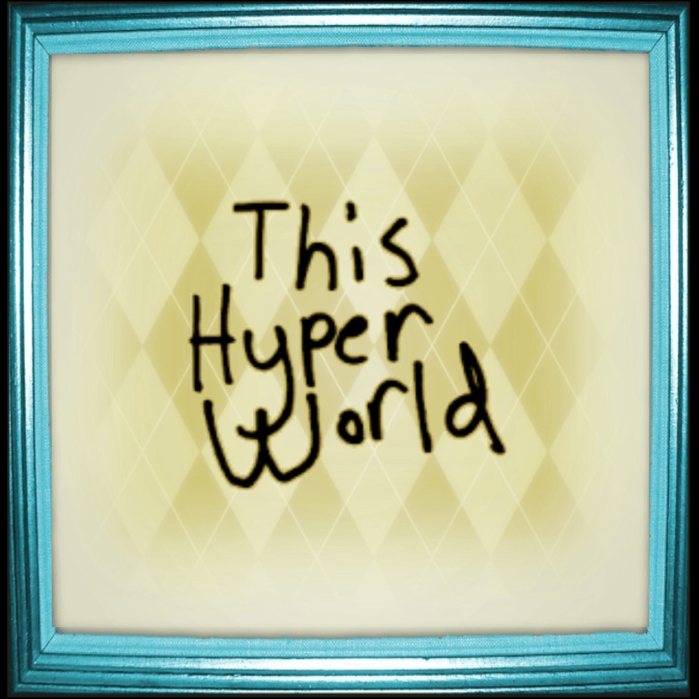 Album cover art for "This Hyper World" by Lemon Demon
