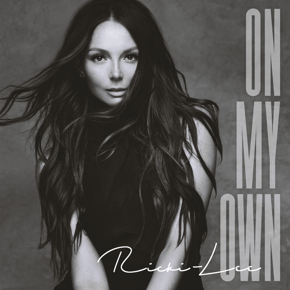 Album cover art for "On My Own" by Ricki-Lee