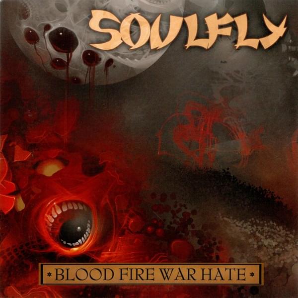 Album cover art for "Blood Fire War Hate" by Soulfly & David Vincent