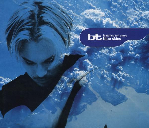 Album cover art for "Blue Skies" by BT & Tori Amos