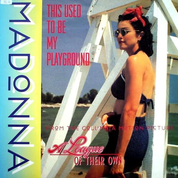 Album cover art for "This Used to Be My Playground" by Madonna