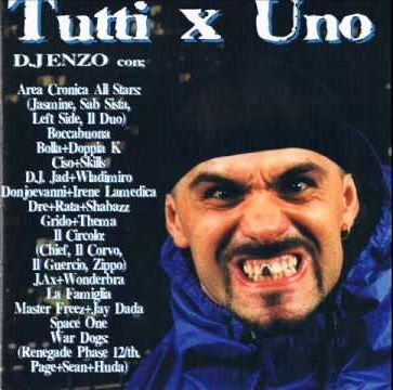 Album cover art for "Fuori Dalla Mischia" by DJ Enzo & Il Circolo