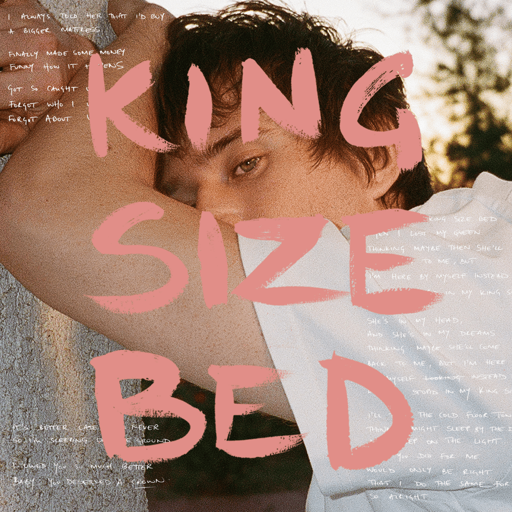 Album cover art for "King Size Bed" by Alec Benjamin