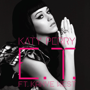 Album cover art for "E.T. (Remix)" by Katy Perry & Kanye West
