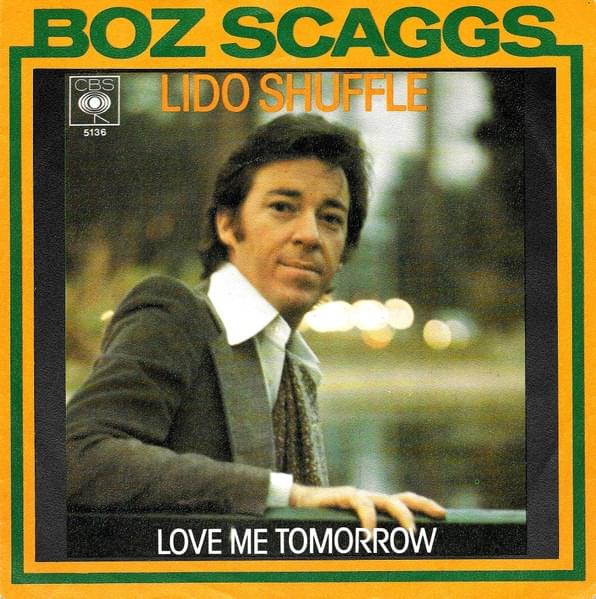 Album cover art for "Lido Shuffle" by Boz Scaggs