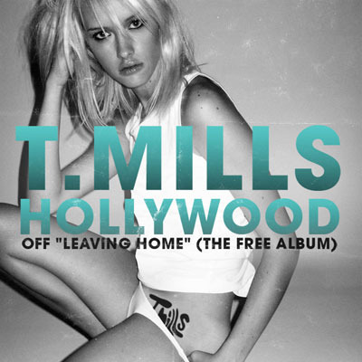 Album cover art for "Hollywood" by Travis Mills