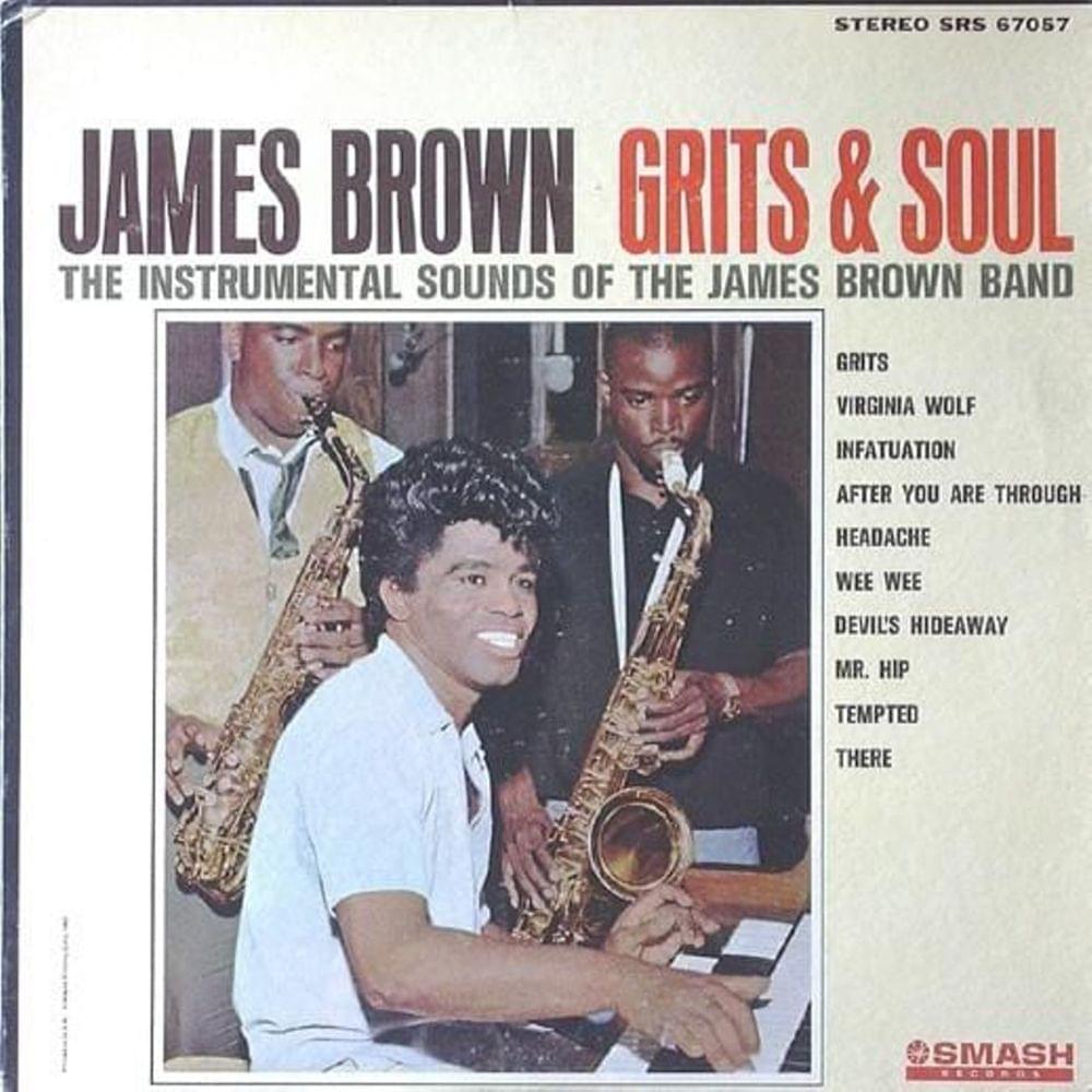 Album cover art for "Grits" by James Brown