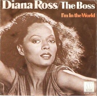 Album cover art for "I’m in the World" by Diana Ross