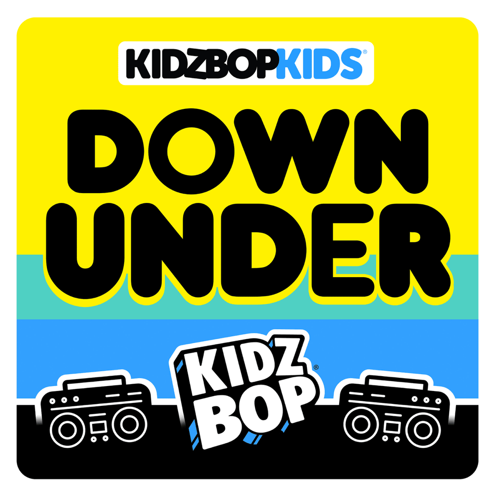 Album cover art for "Down Under" by KIDZ BOP Kids