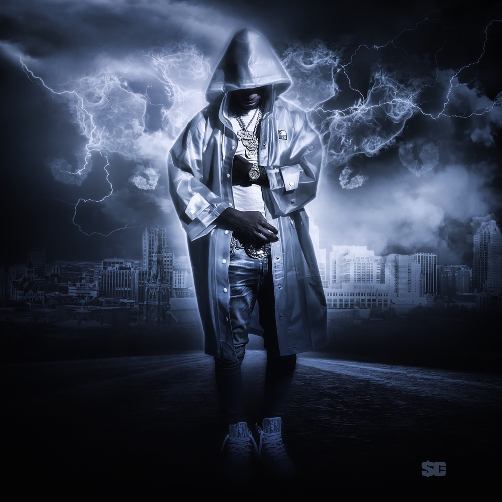 Album cover art for "Right Now" by Toosii