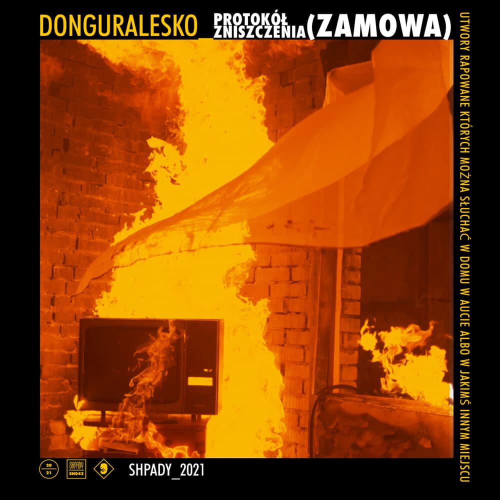 Album cover art for "Protokół zniszczenia / Zamowa" by donGURALesko