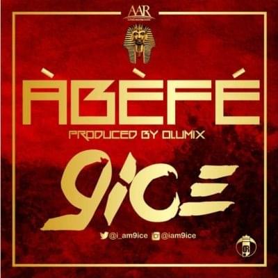 Album cover art for "Abefe" by 9ice