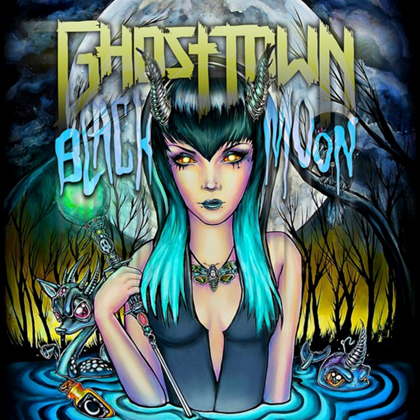 Album cover art for "Black Moon" by Ghost Town