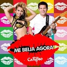 Album cover art for "Me Beija Agora" by Banda Calypso