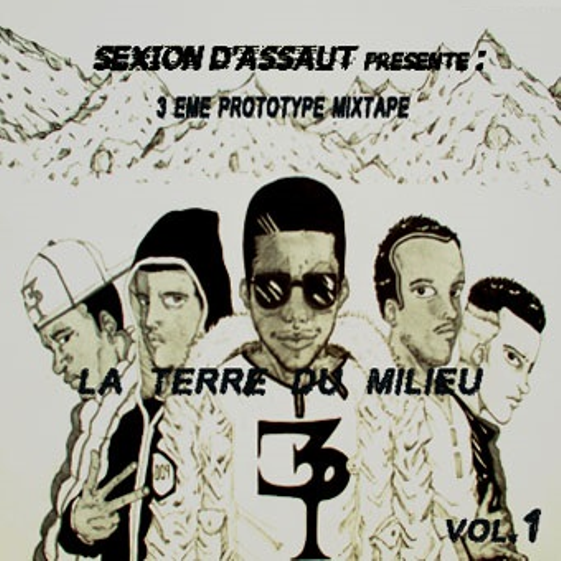 Album cover art for "100 mesures � larrache" by Sexion d’Assaut