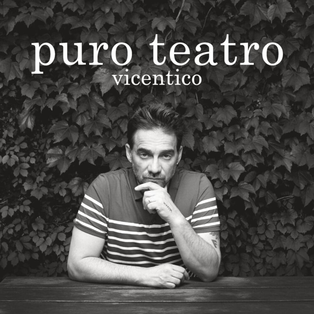 Album cover art for "Puro Teatro" by Vicentico