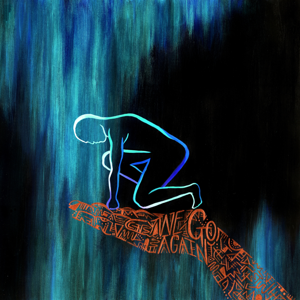 Album cover art for "We Go Again" by Theon Cross