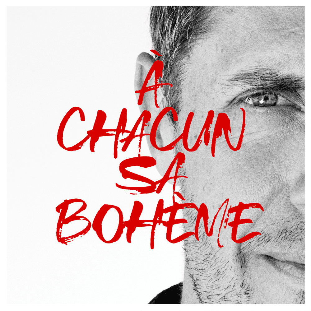 Album cover art for "À chacun sa bohème" by Grand Corps Malade & Charles Aznavour