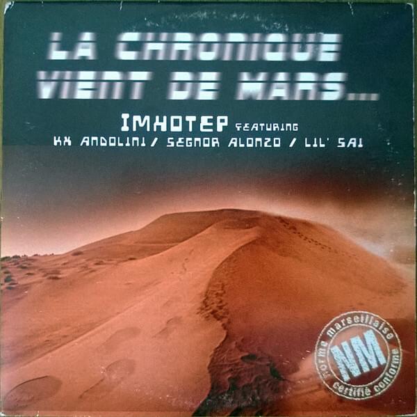 Album cover art for "La chronique vient de Mars..." by KX Andolini & Soprano
